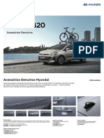 HB20 Hyundai 2022 catalogo acessorios