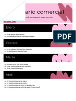 Calendario Comercial