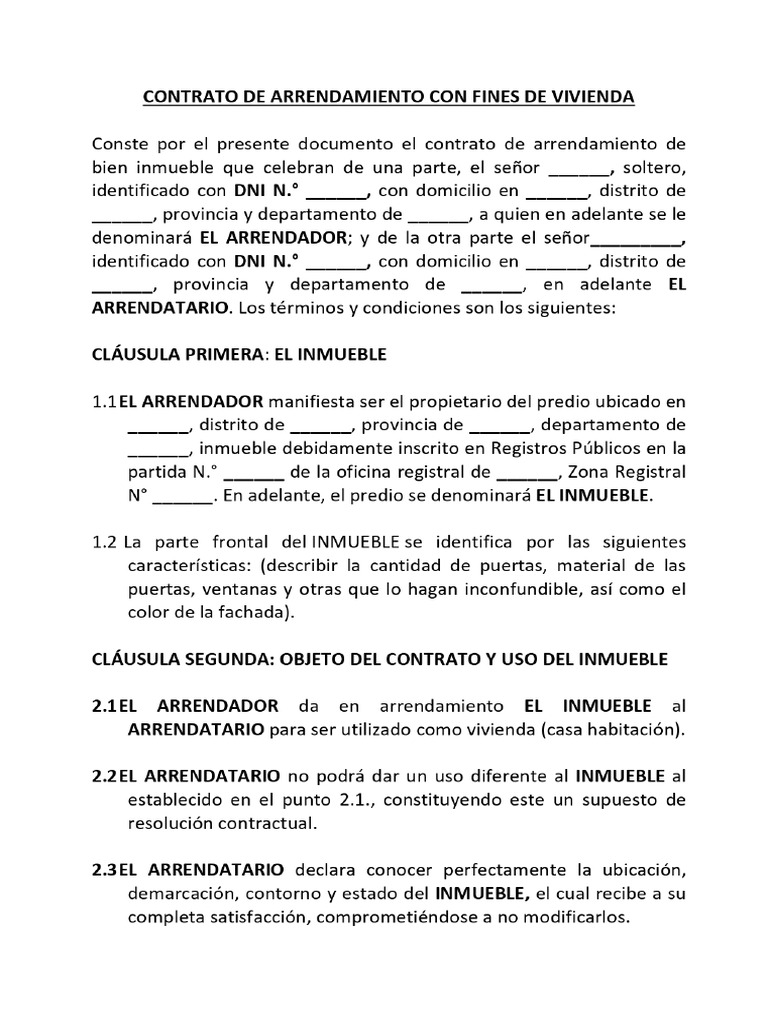 Contrato | PDF