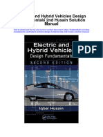 Instant Download Electric and Hybrid Vehicles Design Fundamentals 2nd Husain Solution Manual PDF Scribd