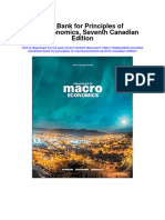 Instant Download Test Bank For Principles of Macroeconomics Seventh Canadian Edition PDF Full