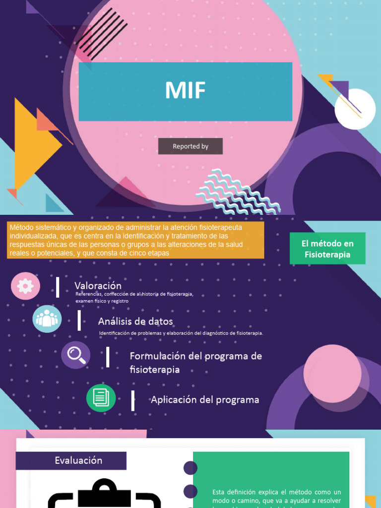 Método MIF en Fisioterapia: Valoración y Aplicación | PDF | Terapia ...