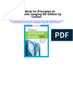 Instant Download Test Bank For Principles of Radiographic Imaging 6th Edition by Carlton PDF Full