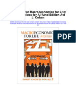 Instant Download Test Bank For Macroeconomics For Life Smart Choices For All2nd Edition Avi J Cohen PDF Ebook