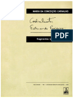 Cordialmente, Eduardo Frieiro Fragmentos (Auto) Biográficos