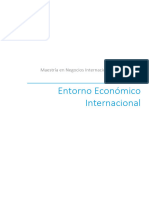 Entorno Económico Internacional