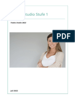 Trados Studio 2022 Schulungshandbuch - Stufe 1