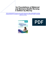 Full Download Test Bank For Foundations of Maternal Newborn and Womens Health Nursing 6th Edition by Murray PDF Free