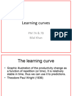 Learning Curves - PCM