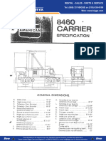 American-8460-Crane-Specifications