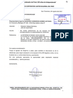 CARTA N°284-2021-SINOHYDRO-Se Remite Aclaraciones de Los Equipos de CHILLER, Correspondiente A La Especialidad de Mecanica.
