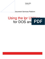 701P37503 LPR For DOS and UNIX