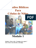 Estudios Biblicos para Celulas de Ninos - Modulo 1