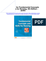 Full Download Test Bank For Fundamental Concepts and Skills For Nursing 4th Edition Dewit PDF Free
