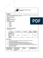 INSTRUCCION PARA LIMPIAR RACKS