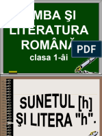 Sunetul Si Litera H Mare