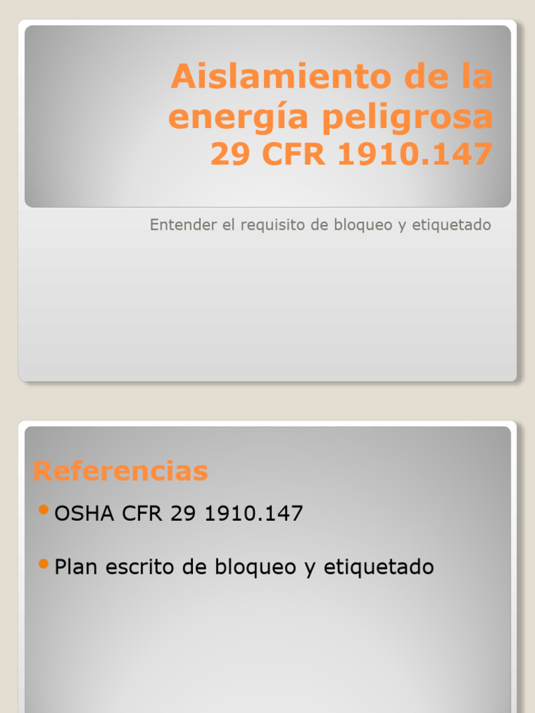 Spanish Lockout Tagout-1 | PDF | Física | Cantidades fisicas