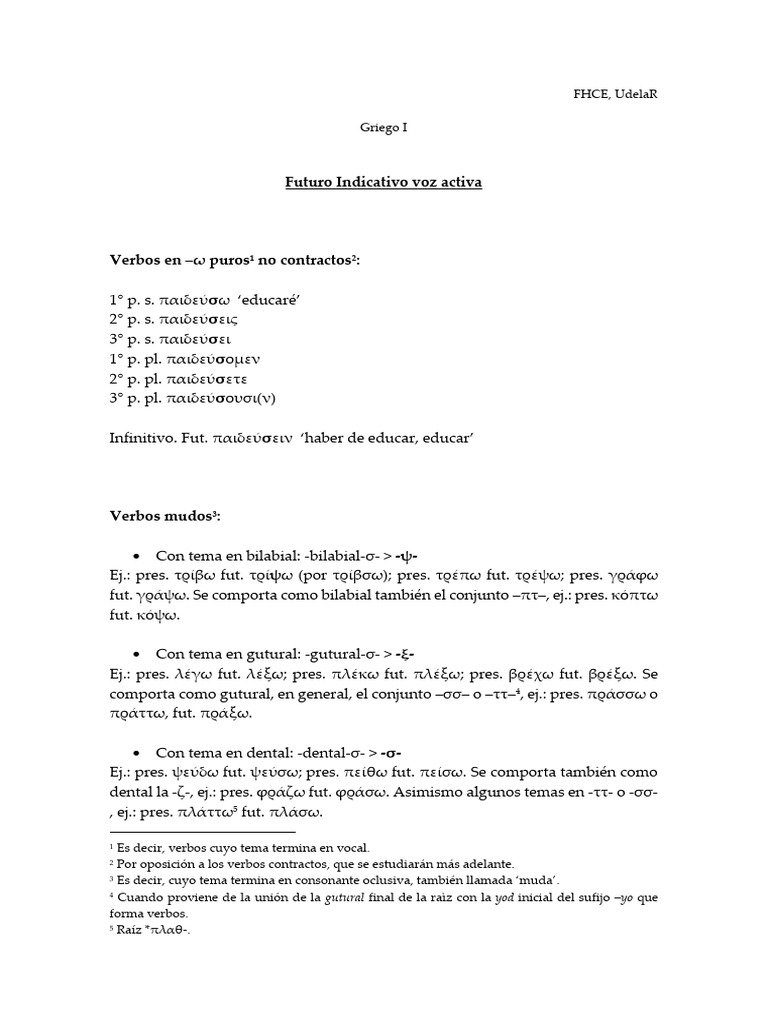 Futuro | PDF | Artes del Lenguaje y Comunicación | Estudios de idiomas ...