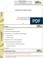 Aula 10 - MM65B - Misturas de Gases Ideais