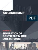 Simulation of Couette Flow