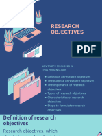 Research Objectives