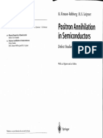 Reinhard Book - Positron Annihilation in Semiconductors