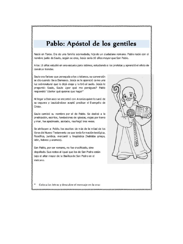 Vida De San Pablo Pdf