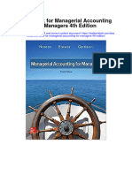Instant Download Test Bank For Managerial Accounting For Managers 4th Edition PDF Ebook