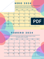 Calendario 2024 Con Frases PDF