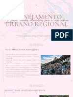 Planejamento Urbano Regional