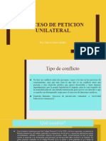 Proceso de Peticion Unilateral