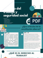 Derecho Al Trabajo y Seguridad Social