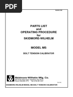 Model MS Manuals