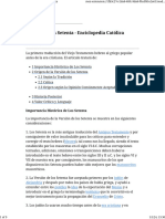 Versión de Los Setenta - Enciclopedia Católica