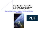 Instant Download Test Bank For The Blue Planet An Introduction To Earth System Science 3rd Edition by Skinner Murck PDF Scribd