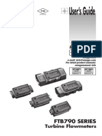 AF - 853 Manual - Turbine Flowmeters