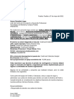 Carta de Aceptación para Prácticas Profesionales - Karla Subaltengo