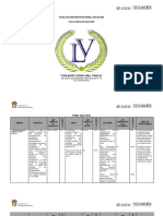 Evaluación Institucional Escolar 2022-2023