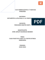 Caso Practico Estadistica Forence Jose Banegas