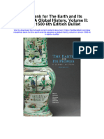 Instant Download Test Bank For The Earth and Its Peoples A Global History Volume II Since 1500 6th Edition Bulliet PDF Scribd