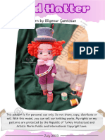 Dunyanin Amigurumisi Mad Hatter