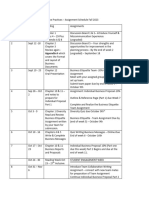 BUSN333 F2023 Assignment Schedule Final 2