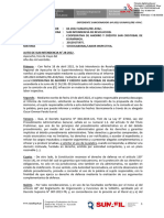 Auto 28. Exp 84-2022 - COOPERATIVA DE AHORRO Y CREDITO SAN CRISTOBAL DE HAUMANGA. - Concede Informe Oral (R)