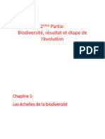 Biodiversité Résultat Et Étape de L - Évolution