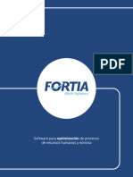 Folleto Fortia