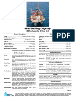 Shelf Drilling Odyssey - Spec Sheet Apr 2023