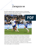 Real Zaragoza 1 - SD Eibar 0