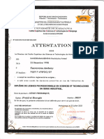 Attestation Diploma
