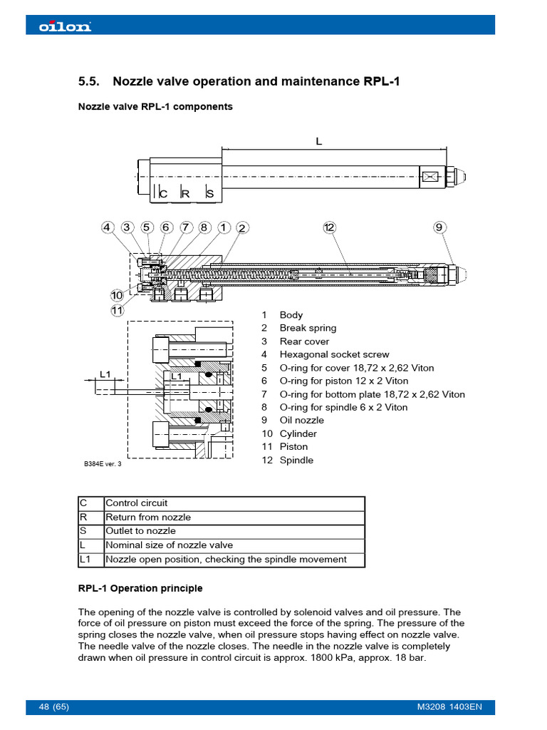Oil Nozzle | PDF