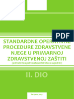 Standardne Operativne Procedure II Dio - Verzija Na Hrvatskom Jeziku